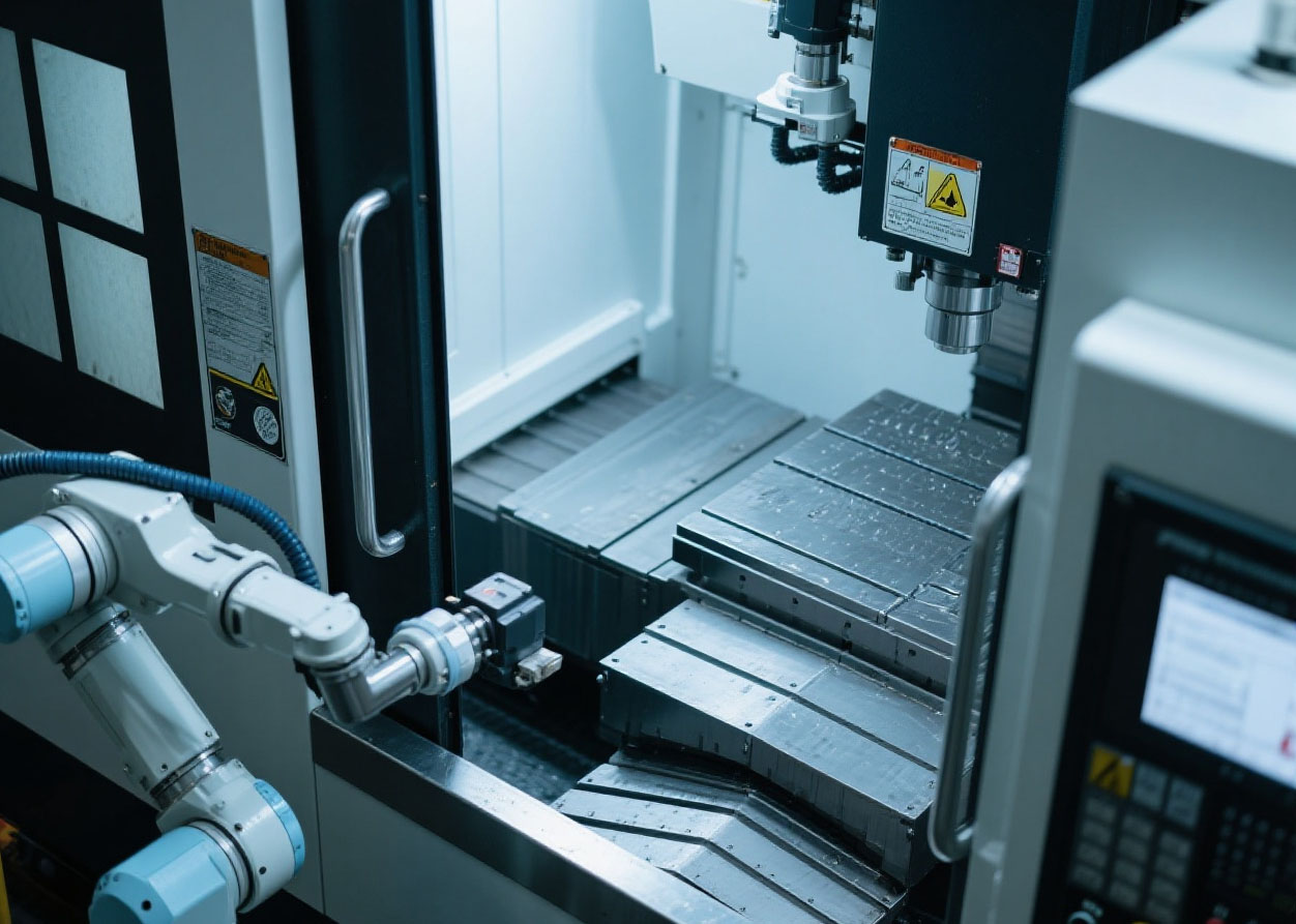 Machining center factory in Shandong